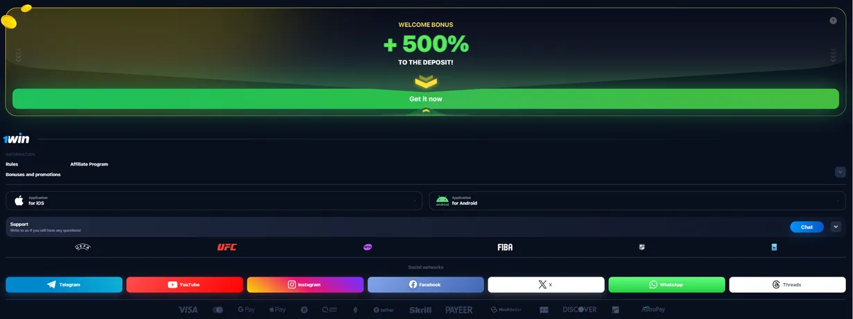 1win app